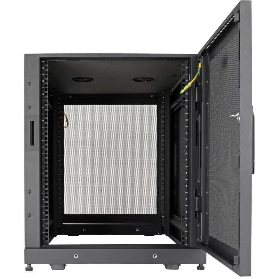 Rack de serveur profond SmartRack 14U de Tripp Lite par Eaton - Profondeur de 42 po, portes et panneaux latéraux inclus SR14UBDP