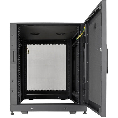 Rack de serveur profond SmartRack 14U de Tripp Lite par Eaton - Profondeur de 42 po, portes et panneaux latéraux inclus SR14UBDP