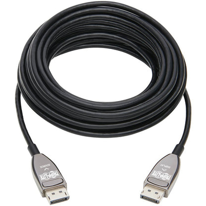 Câble optique actif à fibre optique DisplayPort Tripp Lite by Eaton P580F3-25M-8K6, M/M, noir, 25 m (82 pi) P580F3-25M-8K6