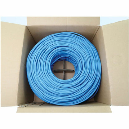 Câble Ethernet UTP Cat6 1G à âme solide Tripp Lite par Eaton, LSZH, bleu, 305 m (1 000 pi) N222-01K-BL-LS