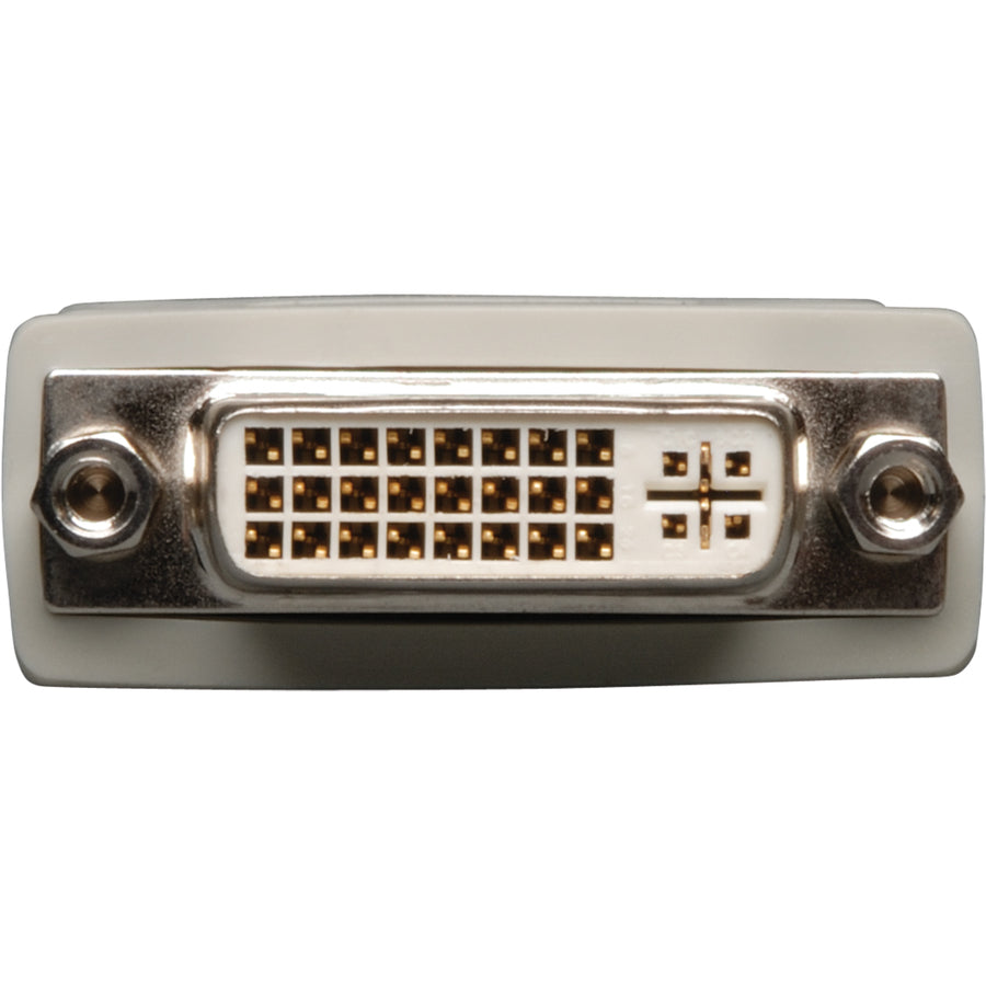 Adaptateur de câble vidéo double liaison Tripp Lite DVI-I femelle vers DVI-D mâle DVI-I vers DVI-D F/M P118-000