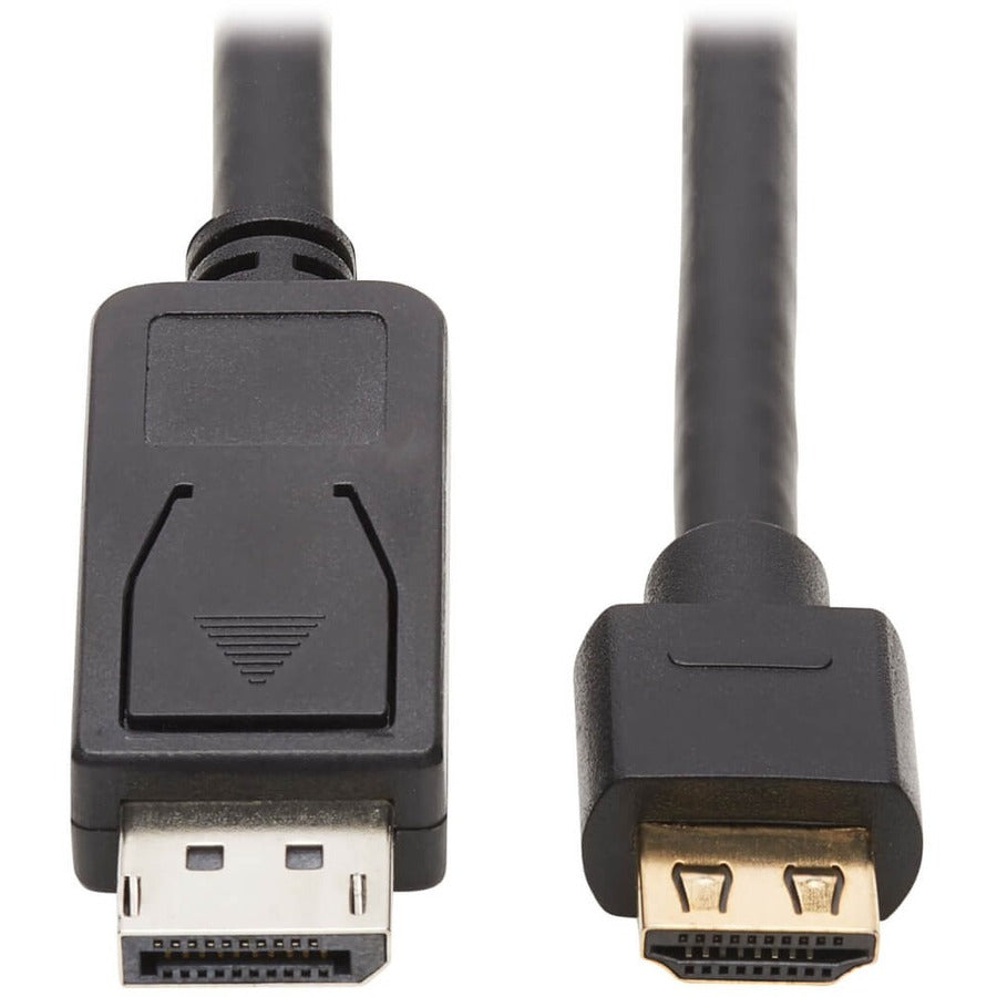 Câble DisplayPort vers HDMI 4K Tripp Lite par Eaton P582-020-4K6AE - M/M, 20 pi, noir P582-020-4K6AE