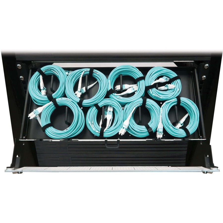 Panneau de fibres préchargé Tripp Lite par Eaton N48M-8L2L-10 N48M-8L2L-10