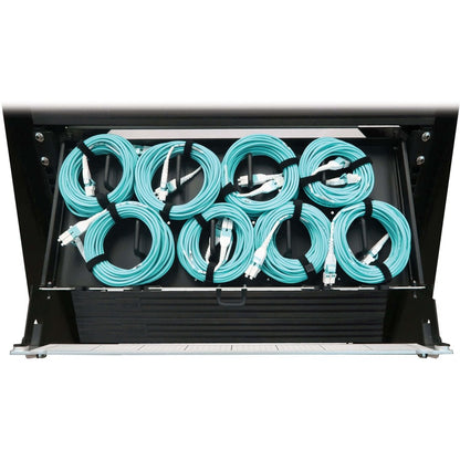 Panneau de fibres préchargé Tripp Lite par Eaton N48M-8L2L-10 N48M-8L2L-10