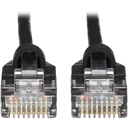 Câble de raccordement réseau UTP moulé Cat6a 10G anti-accroc Tripp Lite by Eaton (M/M), noir, 10 pi. N261-S10-BK