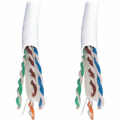 Câble Ethernet UTP Cat6a 10G à âme solide Tripp Lite by Eaton, homologué CMR, blanc, 305 m (1 000 pi) N223-01K-WH