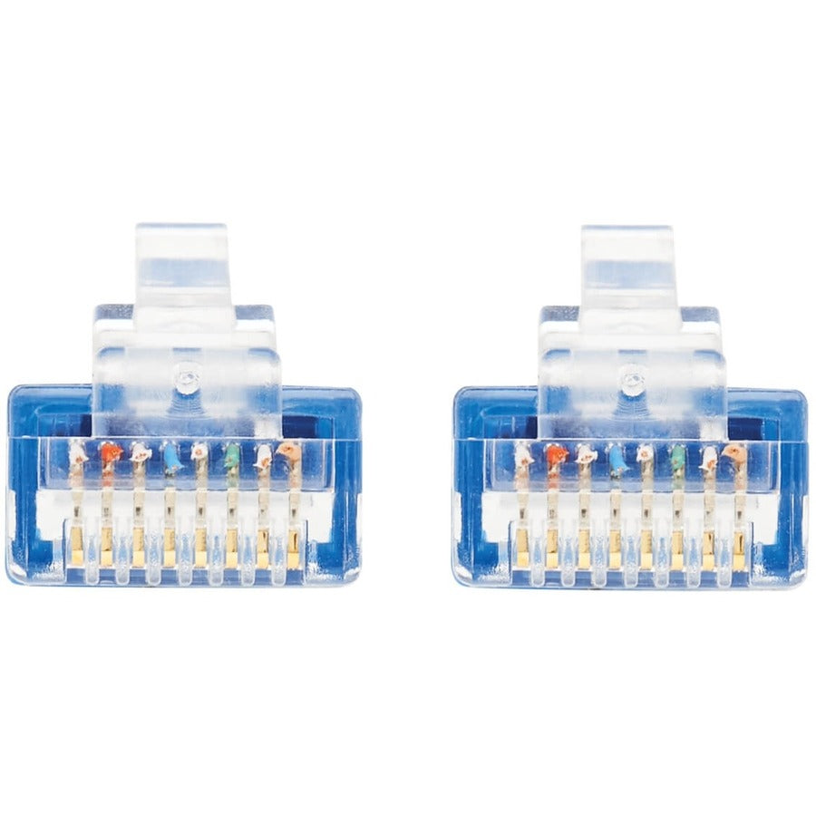 Tripp Lite by Eaton Cat6a 10G Certified Molded Ultra-Slim UTP Ethernet Cable (RJ45 M/M), Blue, 10ft. N261-UR10-BL