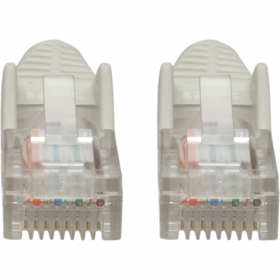 Câble de raccordement UTP moulé anti-accroc Cat5e 350 MHz Tripp Lite by Eaton (RJ45 M/M), blanc, 15 pi. N001-015-WH