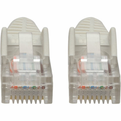 Câble de raccordement UTP moulé anti-accroc Cat5e 350 MHz Tripp Lite by Eaton (RJ45 M/M), blanc, 15 pi. N001-015-WH