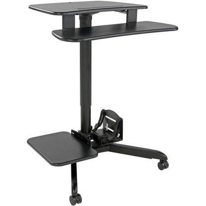 Chariot de bureau roulant pour téléviseur/moniteur Tripp Lite par Eaton - Hauteur réglable WWSSRDSTC