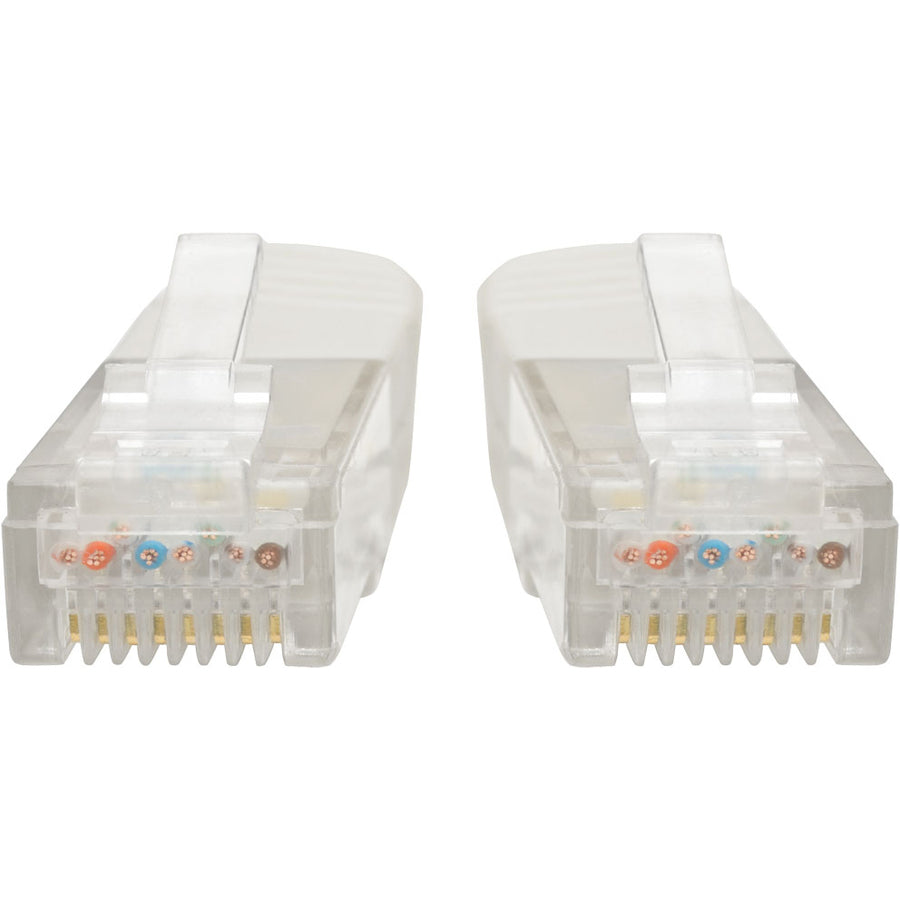 Câble de raccordement moulé Gigabit Cat6 Tripp Lite par Eaton (RJ45 M/M), blanc, 3 pi N200-003-WH
