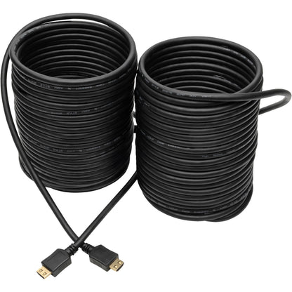 Câble HDMI haute vitesse Tripp Lite par Eaton, 50 pi, avec connecteurs de préhension - M/M, noir P568-050-BK-GRP