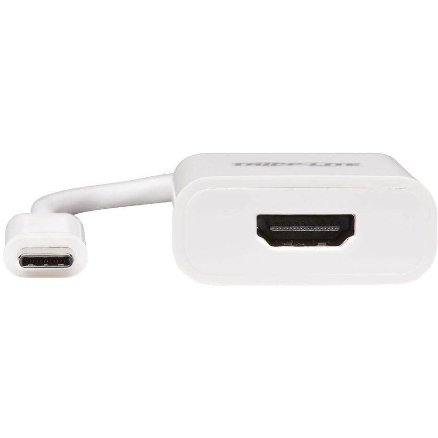 Adaptateur USB-C 3.1 vers HDMI 4K Tripp Lite par Eaton - M/F, blanc U444-06N-HDR-W