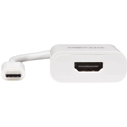 Adaptateur USB-C 3.1 vers HDMI 4K Tripp Lite par Eaton - M/F, blanc U444-06N-HDR-W