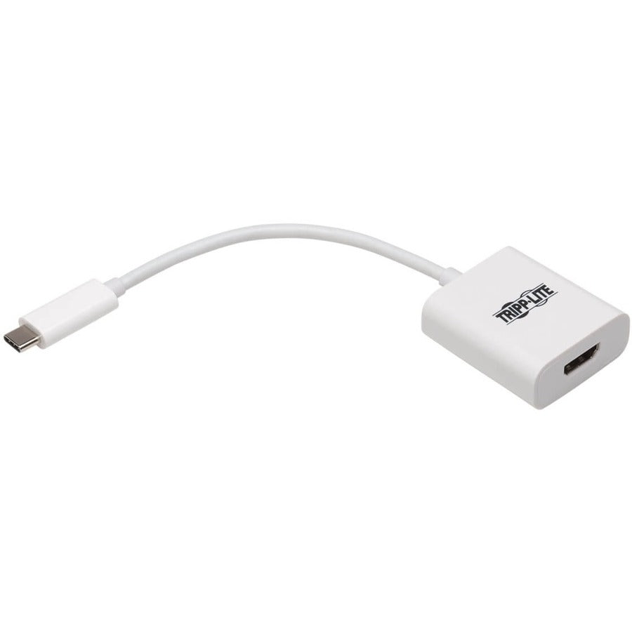 Adaptateur USB-C 3.1 vers HDMI 4K Tripp Lite par Eaton - M/F, blanc U444-06N-HDR-W