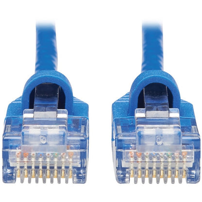 Câble de raccordement réseau UTP moulé Cat6a 10G anti-accroc Tripp Lite by Eaton (M/M), bleu, 25 pi. N261-S25-BL