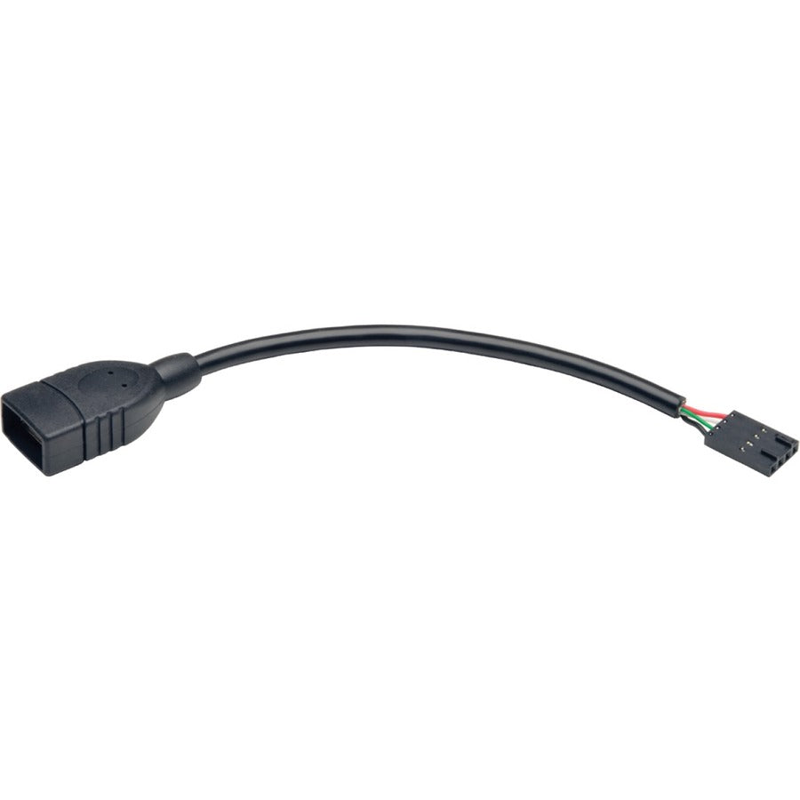 Câble d'en-tête IDC 4 broches USB 2.0 A femelle vers carte mère USB Tripp Lite par Eaton 6" U024-06N-IDC