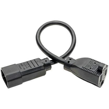 Tripp Lite by Eaton 1-ft. 18AWG Power Cord (IEC-320-C14 to NEMA 5-15R) P002-001-10A