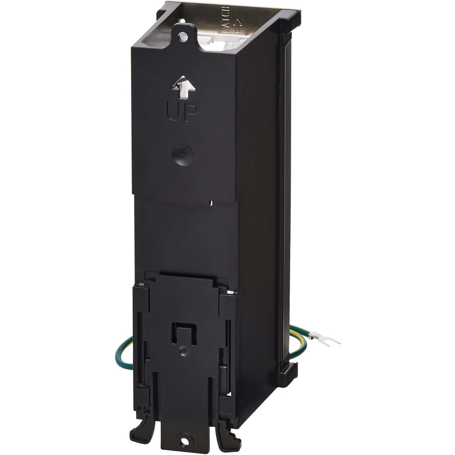 Boîtier de montage Tripp Lite by Eaton N063-008-ENC pour rail DIN, module Keystone, coupleur en ligne - Noir, argent - Conforme TAA N063-008-ENC