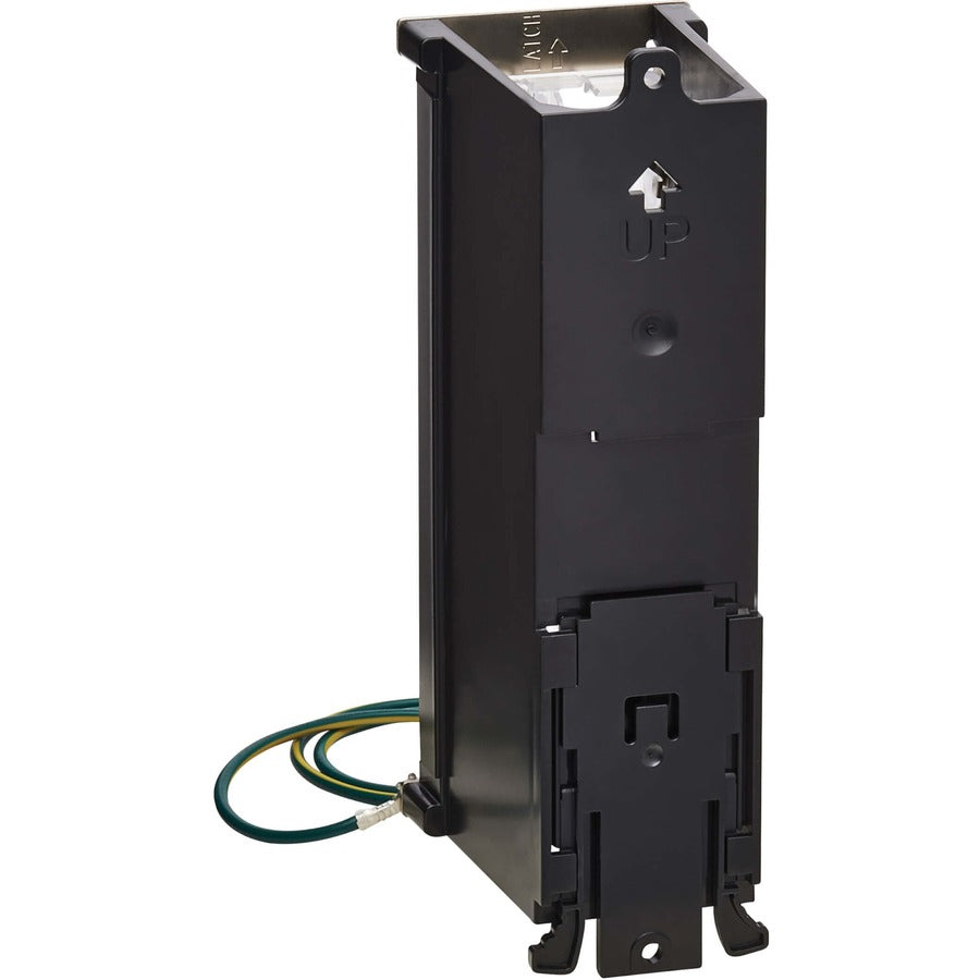Boîtier de montage Tripp Lite by Eaton N063-008-ENC pour rail DIN, module Keystone, coupleur en ligne - Noir, argent - Conforme TAA N063-008-ENC