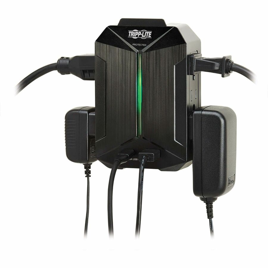 Parasurtenseur/protecteur de surtension à 6 prises Tripp Lite par Eaton Protect It! SK62USBC SK62USBC
