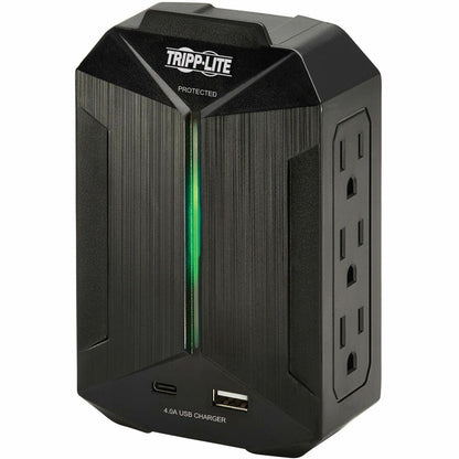 Parasurtenseur/protecteur de surtension à 6 prises Tripp Lite par Eaton Protect It! SK62USBC SK62USBC