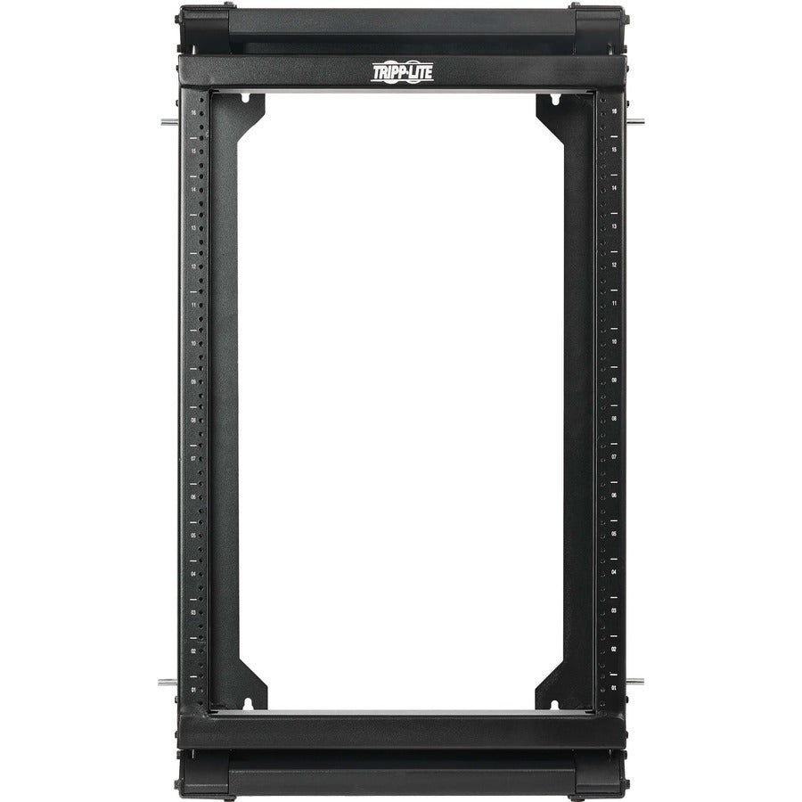 Tripp Lite par Eaton SmartRack 16U Rack mural à 2 montants à cadre ouvert, façade à charnières, robuste SRWO16US