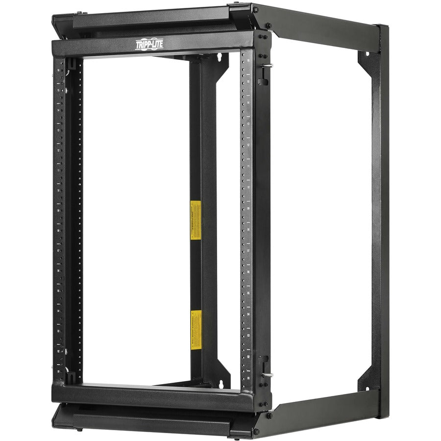 Tripp Lite par Eaton SmartRack 16U Rack mural à 2 montants à cadre ouvert, façade à charnières, robuste SRWO16US