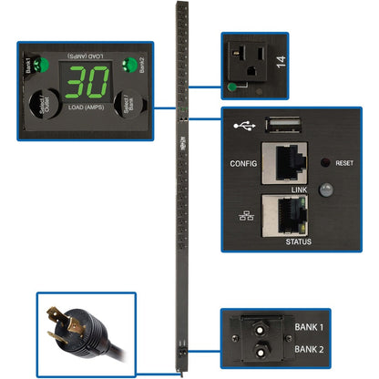Tripp Lite by Eaton 24-Outlets PDU PDUNVR30LX