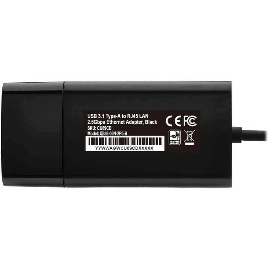Adaptateur Ethernet 2,5 Gigabit Tripp Lite par Eaton U336-06N-2P5-B