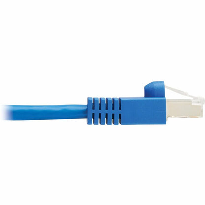 Câble Ethernet SSTP Cat8 40G sans accroc Tripp Lite par Eaton (RJ45 M/M), PoE, bleu, 4,6 m (15 pi) N272-F15-BL