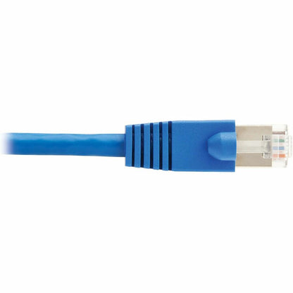 Câble Ethernet SSTP Cat8 40G sans accroc Tripp Lite par Eaton (RJ45 M/M), PoE, bleu, 4,6 m (15 pi) N272-F15-BL