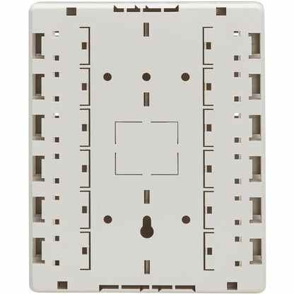 Boîtier de montage en surface Tripp Lite par Eaton pour prises Keystone - 12 ports, blanc N082-012-WH