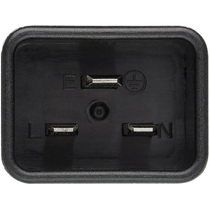 Câble répartiteur en Y pour cordon d'alimentation Tripp Lite de 2 pieds C20 vers 2xC13, robuste, 15 A, 14 AWG, 2 pi, P032-002-2C13