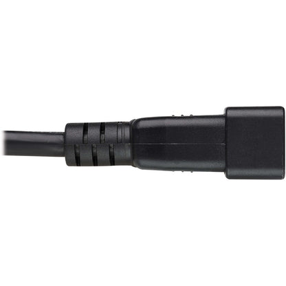 Câble répartiteur en Y pour cordon d'alimentation Tripp Lite de 2 pieds C20 vers 2xC13, robuste, 15 A, 14 AWG, 2 pi, P032-002-2C13