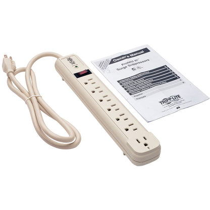 Parasurtenseur à 7 prises Tripp Lite par Eaton Protect It! TLP74R TLP74R