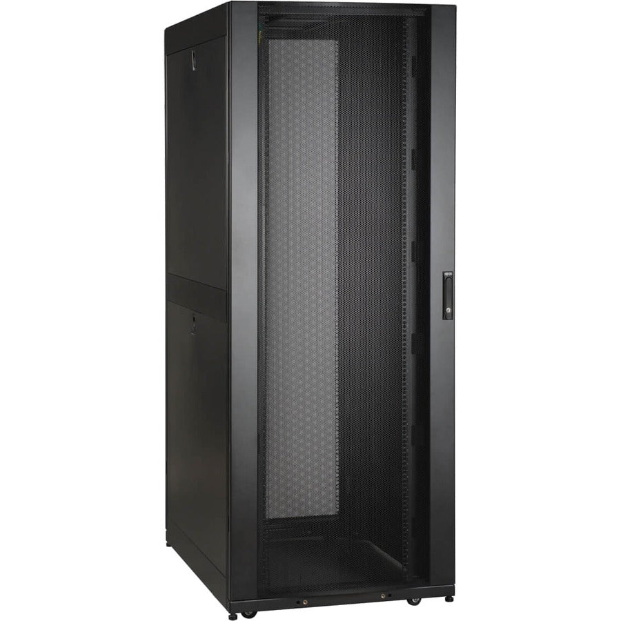 Boîtier haut de gamme SmartRack 45U de Tripp Lite par Eaton (portes et panneaux latéraux inclus) SR45UBWD