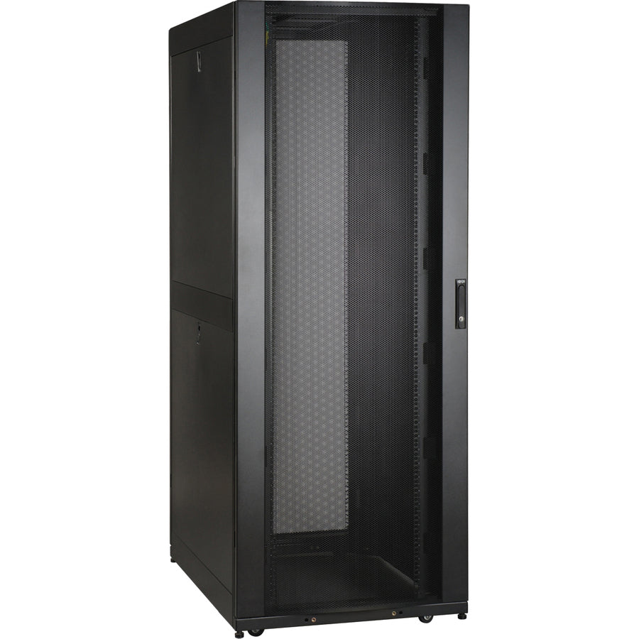 Boîtier haut de gamme SmartRack 45U de Tripp Lite par Eaton (portes et panneaux latéraux inclus) SR45UBWD