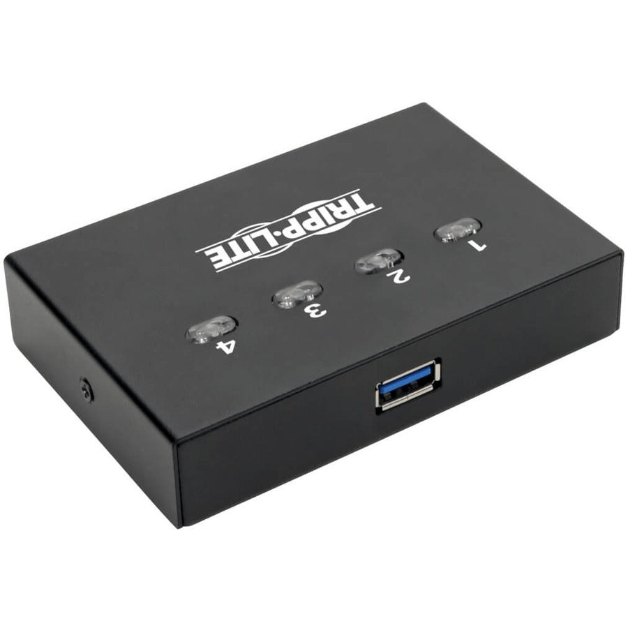 Commutateur de partage de périphériques USB 3.0 à 4 ports Tripp Lite par Eaton - SuperSpeed ​​U359-004