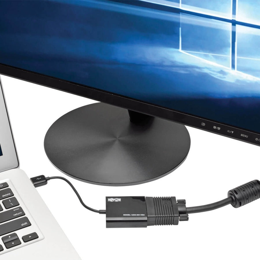Adaptateur de carte graphique vidéo externe USB 2.0 vers VGA Tripp Lite par Eaton U244-001-VGA U244-001-VGA