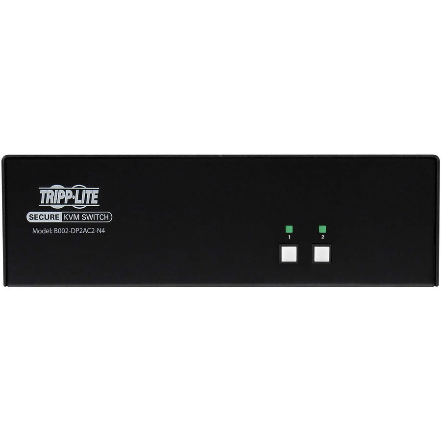 Commutateur KVM DisplayPort 2 ports certifié NIAP PP4.0 Tripp Lite par Eaton B002-DP2AC2-N4 B002-DP2AC2-N4