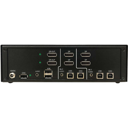 Commutateur KVM DisplayPort 2 ports certifié NIAP PP4.0 Tripp Lite par Eaton B002-DP2AC2-N4 B002-DP2AC2-N4