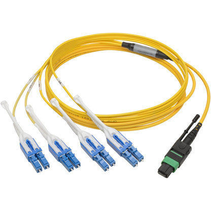 Câble de raccordement monomode MTP/MPO vers 8xLC Tripp Lite by Eaton N390-02M-8LC-AP, jaune, 2 m N390-02M-8LC-AP