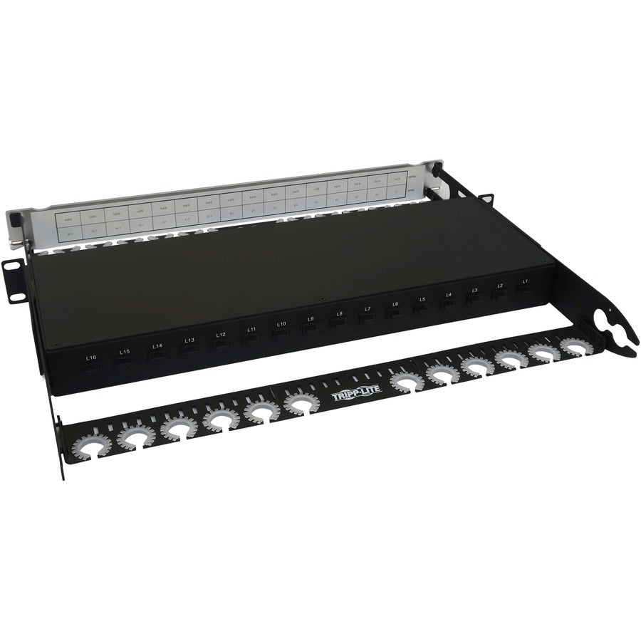 Panneau MPO à feuille dorsale Tripp Lite par Eaton N48LSS-16X16, 16 x 16 ports, 1U N48LSS-16X16
