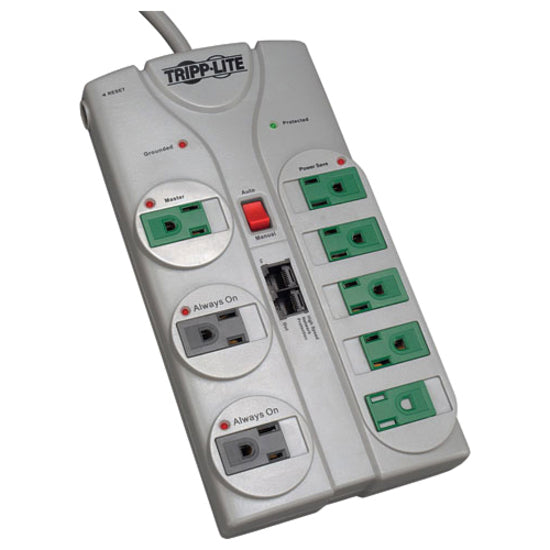 Parasurtenseur à 8 prises Tripp Lite par Eaton TLP808NETG