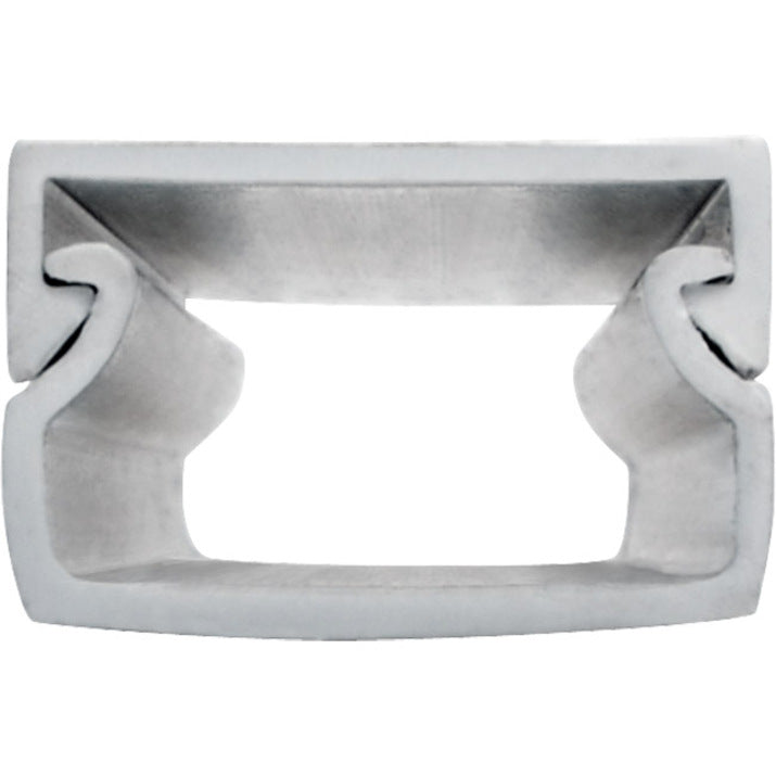 Chemin de câbles 2 pièces Tripp Lite par Eaton avec base et capuchon, paquet de 20, blanc, 2 m N080-D25-2M-WH