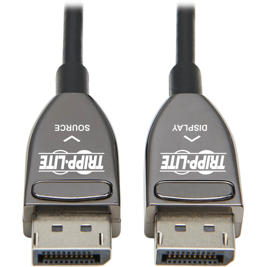 Câble optique actif à fibre optique DisplayPort Tripp Lite by Eaton P580F3-20M-8K6, M/M, noir, 20 m (65 pi) P580F3-20M-8K6