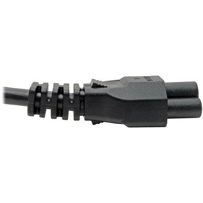 Câble d'alimentation pour ordinateur portable/notebook Tripp Lite 10 pieds 5-15P vers C5 10A 18AWG 10' P013-010