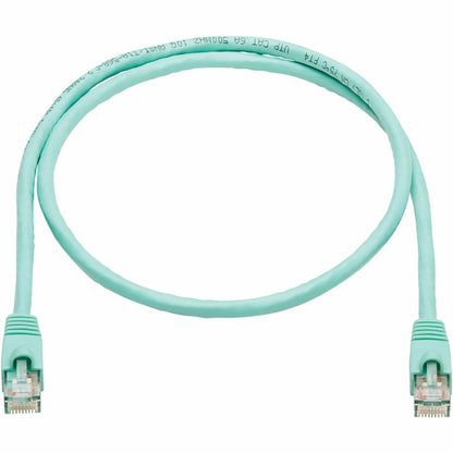 Câble de raccordement Cat6a Aqua de 3 pieds de Tripp Lite par Eaton N261-003-AQ