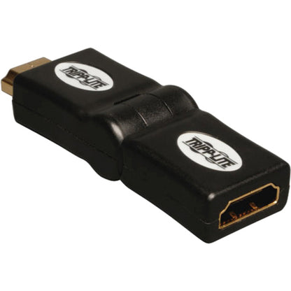 Adaptateur HDMI mâle vers femelle pivotant Tripp Lite, connecteur coudé vers le haut/bas M/F P142-000-UD